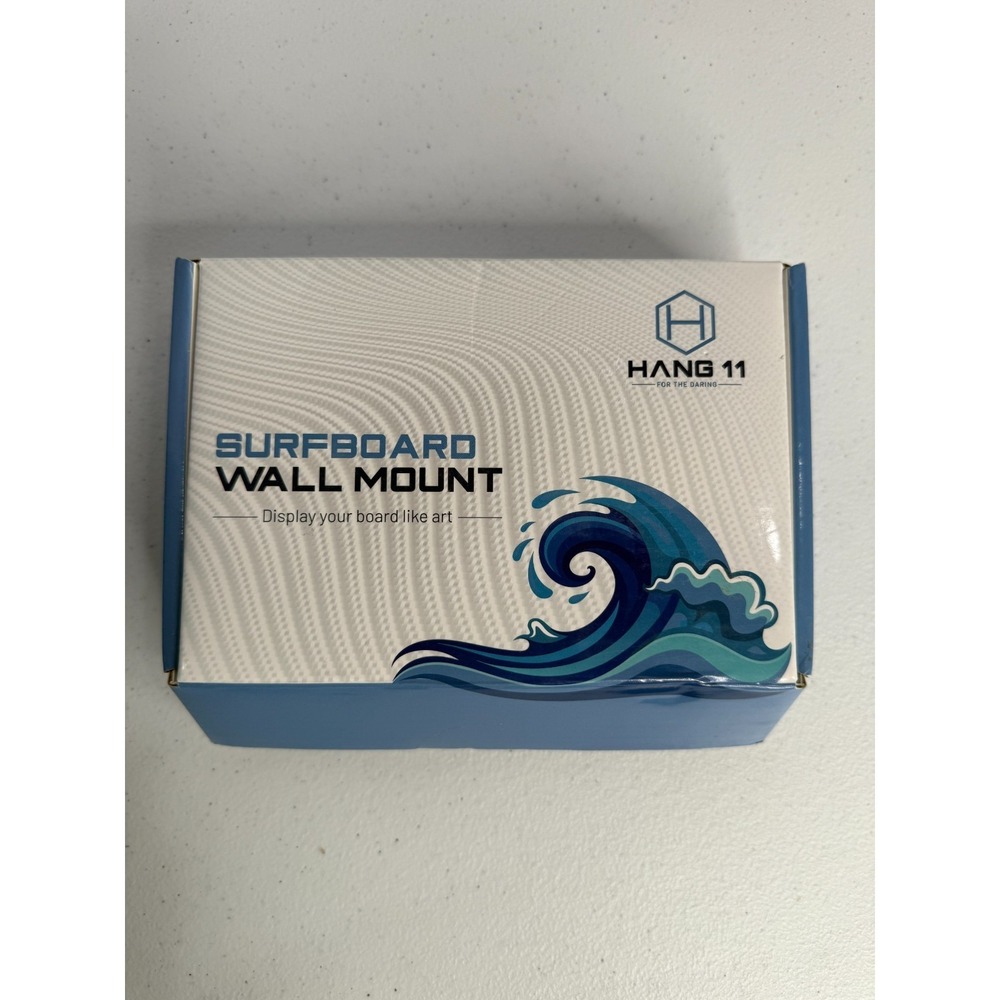 Hang 11 Surfboard Wall Mount – Display Your Board Like Art – New in Box